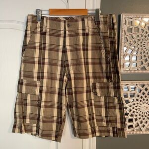 Levi’s Plaid Cargo Shorts